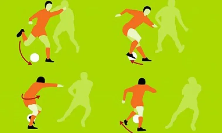 Những Bí Quyết Hoàn Thiện Kỹ Thuật Qua Người Đỉnh Cao Trong Bóng Đá